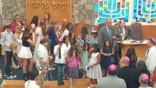 Temple Beth El  Shabbat Service 5182024 during which Logan Wallsh becomes a Bat Mitzvah [upl. by Soalokin156]