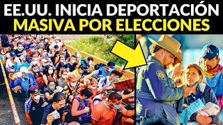 ESTADOS UNIDOS INICIA LA DEPORTACIÓN MASIVA MÁS GRANDE DE LA HISTORIA [upl. by Notirb]