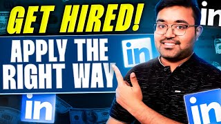 LinkedIn job search hacks and tips  how to apply jobs in 2024  internships  shashwat tiwari [upl. by Neill]