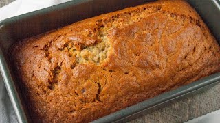 Eggless Banana Bread recipe moist [upl. by Asseniv]