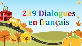 239 dialogues en francais amp french conversations [upl. by Animahs]