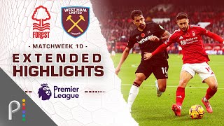 Nottingham Forest v West Ham United  PREMIER LEAGUE HIGHLIGHTS  1122024  NBC Sports [upl. by Aaronson]