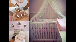 Tour Pelo Quarto da Princesa Esther  Baby Room Tour [upl. by Ujawernalo]