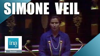 Simone Veil présente la loi IVG à lAssemblée Nationale  Archive INA [upl. by Atnad647]