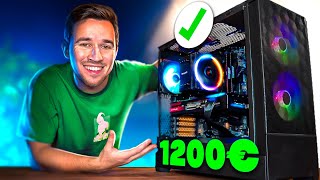 LE MEILLEUR PC GAMER à 1200€ pour 2024 présentation amp test en jeux [upl. by Isawk25]