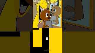 Sprunki animation Сhum Busket Simon and Brud 😨  2DStyle  Xpotato Bouncing Square [upl. by Oinimreh]