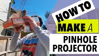 How To Make A Pinhole Projector To View 2024 Eclipse [upl. by Nevar970]