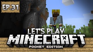 Survival Lets Play Ep 31  Exploring  Minecraft PE Pocket Edition [upl. by Orelie562]