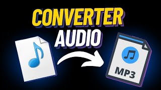 Como Converter Qualquer Audio para mp3 CELULAR OU PC [upl. by Nnyl296]