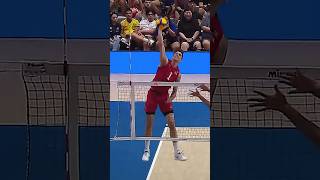 Quick Counterattack by Matt Anderson 🦅epicvolleyball volleyballworld volleyball [upl. by Suilenroc]