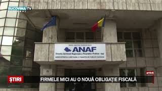 Firmele mici au o noua obligatie fiscala [upl. by Sawyer]