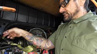 Replacing an Aircooled VW Engine to body seal [upl. by Alym713]