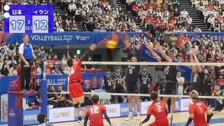 🇯🇵日本vs🇮🇷イラン VNL 2023 4K 龍神NIPPON 🇯🇵 JPN vs 🇮🇷 IRI  Week 1  Mens VNL 2023 [upl. by Latsyrcal974]