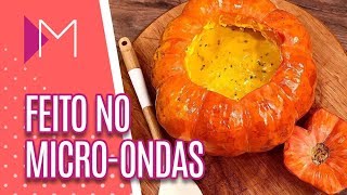 Receitas de microondas CAMARÃO NA MORANGA  Mulheres 230119 [upl. by Flavia]