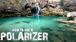 HOW TO use a POLARIZER filter in field review  Why you NEED a POLARISING FILTER [upl. by Medina]