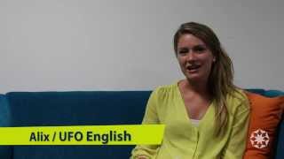 UFO ENGLISH  Alix France talks about studying English at Langports Brisbane [upl. by Adnarem545]