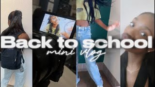 First Day Of My Junior Year Mini Vlog [upl. by Zimmer468]