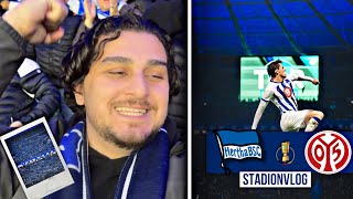 DER GROSSE TRAUM GEHT WEITER😉 Hertha BSC  FSV Mainz 05 Highlights amp Tore  DFBPokal Stadionvlog [upl. by Aiht171]