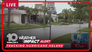 Flooding in St Pete Beach ahead of Helene [upl. by Adelia]