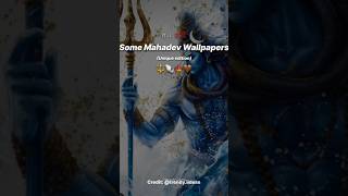 Pt1 Mahadev Wallpapers 🔱🕉️ shorts [upl. by Rotkiv]