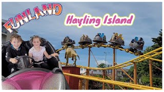 2022 Hayling Island Funland Amusement Park FunFarye kids theme park zivaplays [upl. by Nemaj]