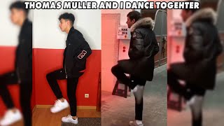 Thomas Müller and I dance TOGETHER🕺🏼 Shorts [upl. by Zadoc443]