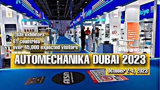 AUTOMECHANIKA 2023  WORLD TRADE CENTER DUBAI UNITED ARAB EMIRATES  MELY MAR [upl. by Birdie714]