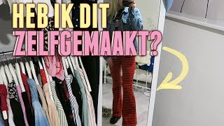 ZELF KLEDING MAKEN ♡ STUDENTEN WEEKVLOG 70 [upl. by Horgan]