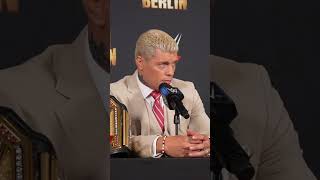 CODY RHODES IS ASKED ABOUT VINCE MCMAHON NETFLIX DOCUMENTARY amp ALLEGATIONS [upl. by Alimac]