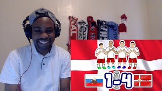 💥Denmark DESTROY Russia💥 Christensen Goal Damsgaard Poulsen Euro 2020 14 Highlights REACTION [upl. by Lattonia]