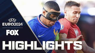 France vs Poland Highlights  UEFA Euro 2024 [upl. by Salvador174]