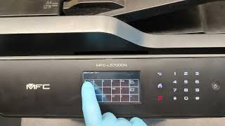 HOW TO RESET FUSER PF KIT LASER COUNTERS ON BROTHER MFCL5600 MFCL5700 MFCL5750 MFCL5850 [upl. by Elka]