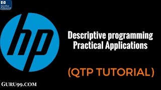 Descriptive programming Practical Applications  HP UFTQTP TutoriaL 32 [upl. by Einnej]