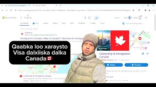 Sida loo xaraysto visa ha dalxiiska ee dalka Canada 🇨🇦 [upl. by Losiram]