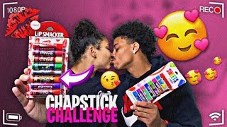 CHAPSTICK CHALLENGE💋GET’S SPICY [upl. by Jacobba]