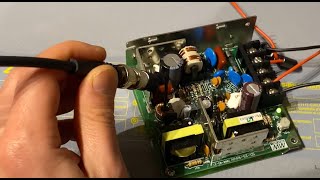 Locating Power Supply Unit Noise Source  Using a magnetic field loop [upl. by Sidoney]