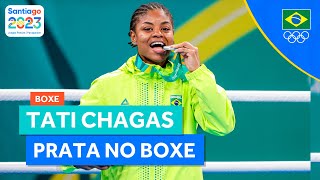 JOGOS PAN AMERICANOS  TATI CHAGAS É SUPERADA NA FINAL 54KG E CONQUISTA PRATA NO BOXE [upl. by Jerroll302]