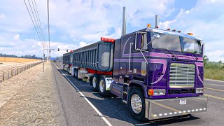 American Truck Simulator  FREIGHTLINER FLB 95  DOBLE REMOLQUE [upl. by Vinnie930]