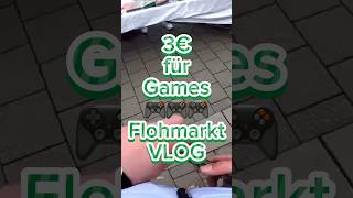 3€ Games 🎮 Flohmarkt Edition 🦀 retro gaming flohmarkt garagesale fleamarket shortsfeed short [upl. by Rudy]