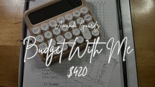 Budget With Me  420  January Week 1  Low income [upl. by Hoang56]