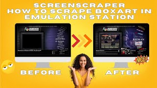 Screenscraper How to Scrape Boxart in Emulation Station [upl. by Anale]