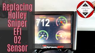 Holley Sniper EFI O2 Sensors Keep Failing 3rd one in 1000 miles [upl. by Thirzi]