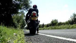 Suzuki SV1000S 200mph fly by with Fuel Exhausts read description [upl. by Ahsael]