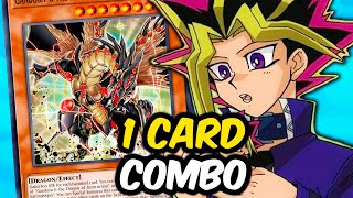 O DECK do ANIME de 1 CARD COMBO  GANDORA YuGiOh   SARCÓFAGO BRILHANTE [upl. by Ilegna600]