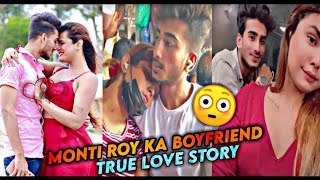 Monti Roy boyfriend Full Details  Monti roy BF viral video  Monti Roy and her Boyfriend love story [upl. by Ydorb]