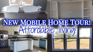 New Mobile Home Tour Luxury on a budget [upl. by Tran67]