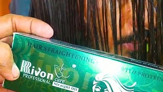 How To Use Hair Straightening Cream 2024  Lolane And Rivon Hair Straightener Cream Review 2024 [upl. by Ecire]