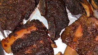 Beef Chuck Riblets Flanken Ribs Chuck Steak from Walmart  Pellet Grill Management [upl. by Euqinitram]