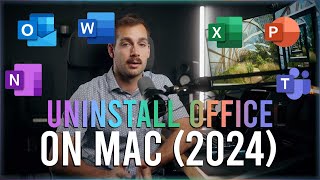 2024 How to Uninstall Office on Mac [upl. by Kcirdes]