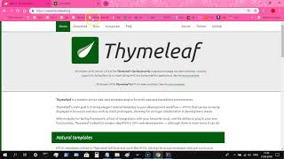 SpringMVC  Thymeleaf  using XML [upl. by Benedick]